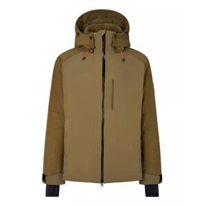 Bogner Fire + Ice Hardo Corduroy Ski Jacket Clay Tan size Large EU 50 Hood Snow